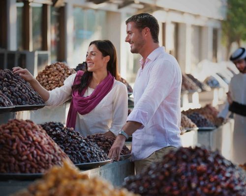 Famous Date Market in Abu Dhabi